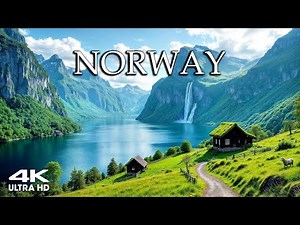 NORWAY 4K | A Majestic Journey Through Fjords, Snow-Capped Mountains & Tranquil Villages