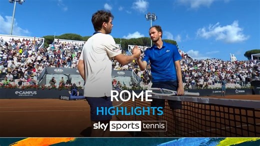 Cameron Norrie vs Daniil Medvedev | Rome Open highlights