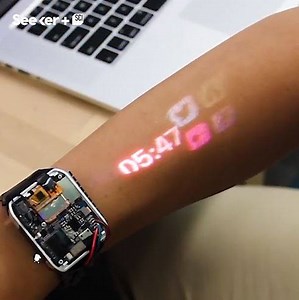 644K views · 979 reactions | Lumiwatch turns your arm into a touchscreen. | Seeker by The Verge | Facebook