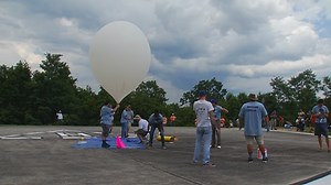 Students conduct experiments at PARI for eclipse