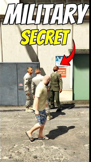 GTA 5 HIDDEN MILITARY BASE SECRETS YOU NEVER FOUND 😳 #gta #gta5 #gaming #shorts