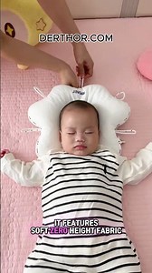 The first 0-6 months are a crucial period for shaping your baby's head. This anti-flat head
