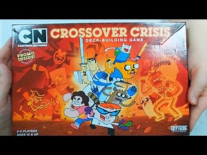 Showing Off Cartoon Network Crossover Crisis Deck Building Game