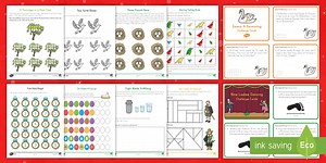 Twelve Days of Christmas Math Activity Pack