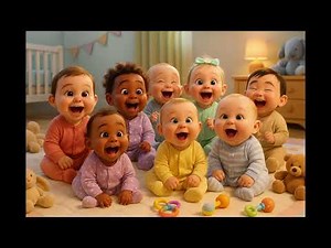 🎶✨👶 123 Babies - Sweet Counting Song for Kids | Bedtime Giggles & Magic Moments 👶✨🎶