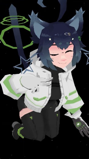 Space Cat girl Commission #blender #commission