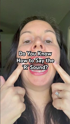 Learn How to Say the R Sound with a Speech Therapist #funlearningathome #rsound #speechtherapy
