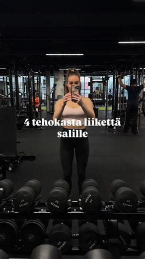 Kerttu Rissanen on Instagram: "Nappaa 4 tehokasta liikettä seuraavaan salitreeniin!♥️"