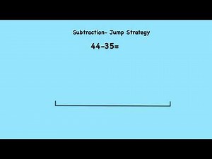 Subtraction- Jump Strategy