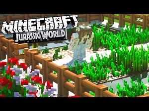 Minecraft Jurassic World #7 - Das LABOR, der schöne GARTEN & die neue LIEBE! | Minecraft JW Deutsch