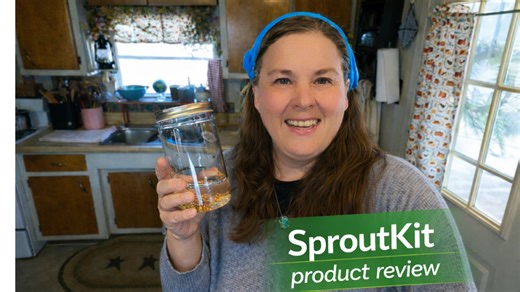 Watch Updated Sprouting Kit - 2 Sprouting Jar Kits, on Amazon Live