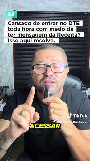 Cadastro de Alerta DTE na Receita Federal