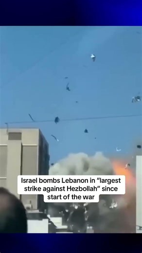 Israel Bombs Hezbollah Targets In Beirut | Breaking Geopolitics News #shorts