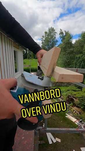 Hvordan montere vannbrett over vindu – tømrer metode