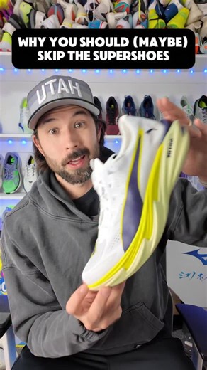 Eric “Rad Dad Bod” McIntyre on Instagram: "To be clear, I’m not aiming to gatekeep supershoes by any means. Whoever you are if you want to buy them and try them, do it! They’re a lot of fun. What I want to do though is give some advice around why you maybe shouldn’t be using them daily or as your ONLY running shoe. The shoes just aren’t built for daily training and daily use and can end up leaving you injury prone or even just with an over reliance on the technology. I run in supershoes all the 