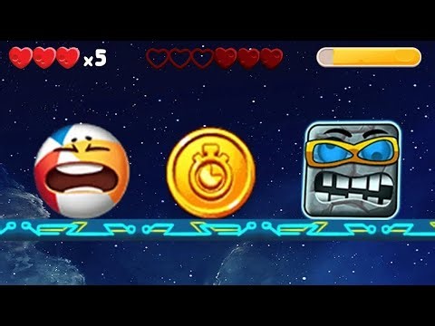 Red Ball 4 - Beach Ball - All Levels - Battle for the Moon - Reverse to Forwards - Gameplay Volume 4