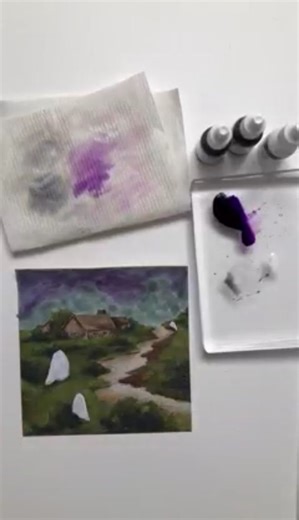 Boo-tiful and spooky! 👻 Watch the Beautiful Galleries DSP come to life in this Halloween project using Stampin' Ink Refills to add spooky vibes! Shop the Beautiful Galleries DSP here: https://bit.ly/BeautifulGalleryDSP | Stampin' Up!