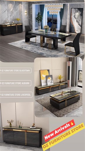2.1K views | Pre order Open  #diningset #diningbuffet #diningbuffettable #coffeetable #t #unit #tvunit #entertainmenttable | OZ Furniture Store Blacktown | Facebook