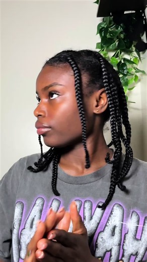 Braid Out on Stretched Natural Hair – Best Braid Down Technique