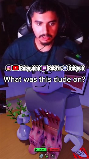 This guy was something special #gaming #funny #streamer #robfrr #fyp