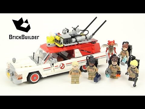 Lego Ghostbusters 75828 Ecto-1 & 2 - Lego Speed Build