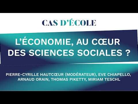 L’économie, au cœur des sciences sociales ? ▪️ Colloque Cas d'école. #50ansEHESS