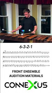 how Connexus warms up?!? 6321, the first exercise in their 2025 audition packet. chopped at 190bpm!!
