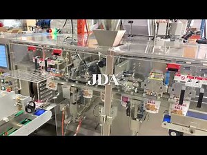 JDA Automatic Premade Pouch Bag Fill & Seal Machine USA Canada