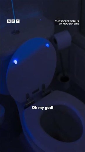 Do not take a UV light into a toilet - BBC