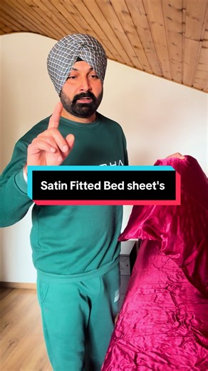 Satin Fitted bed sheet's
