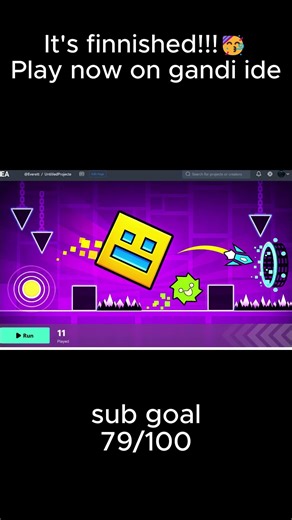 it's finnished #game #code #havefun
