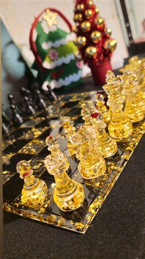 Epoxy Resin Chess Board • A4 - Etsy