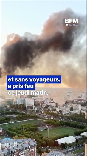 Un bus prend feu dans le 13e arrondissement de Paris