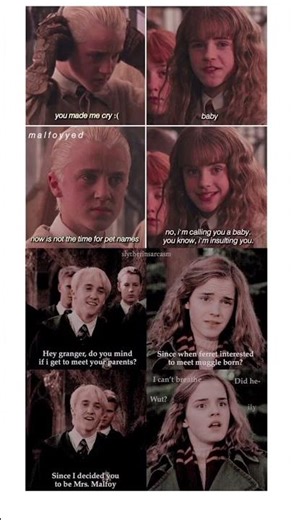 Draco Calling Hermione “Baby” 😭🔥 | Dramione Edit | Harry Potter Meme