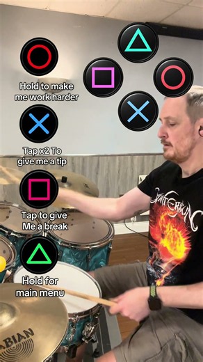 Do the buttons work? Especially subscribe! 😁 #drummergrant #drums #game #online #playstation