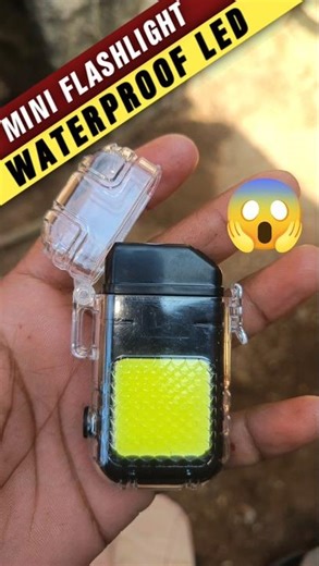 Waterproof LED Flashlight reviews #unboxing #shorts #tech