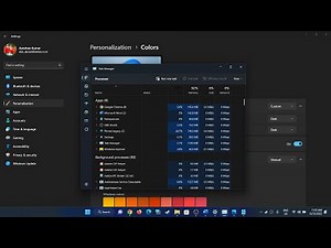 Windows 11:Fix Task Manager Shows Unexpected Colors/Hard To Read In Light/Dark Mode
