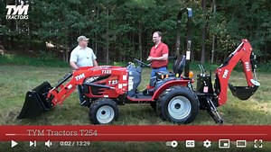 TYM Tractors T254 Product Overview
