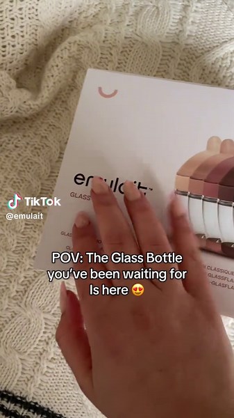 We know, the excitement is all too real 🤩 #ecofriendly #glassproduct #babyproduct #reusable