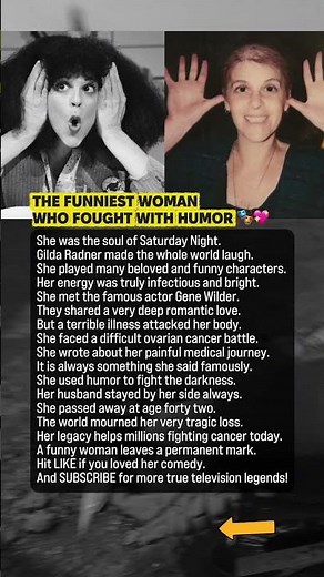 Gilda Radner’s Brave Battle With Ovarian Cancer