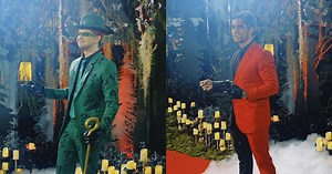 Rayver Cruz, Rodjun Cruz dress up as Batman villains Riddler and Two-face