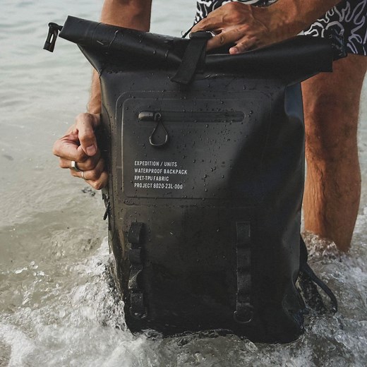 The Project 8020 Waterproof Backpack Is Even Safe for Surfing