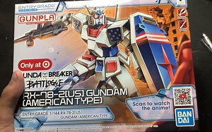 【拼装过程】随手一拿竟然拿到了一台美国限定的EG元祖…….