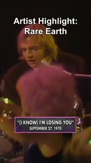 Rare Earth brought the heat to “(I Know) I’m Losing You” on Sept. 27, 1970! 🔥🎸 #shorts