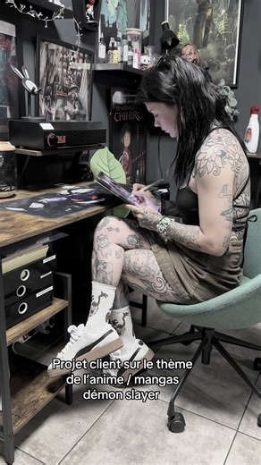 Vidéos de bumby_tattoo (@bumby_tattoo) avec Paint It Black - Wednesday Addams