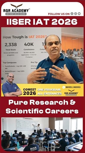 IISER IAT 2026 🚀 2338 Seats | Low Fees 😱 | Full Info + Preparation Strategy