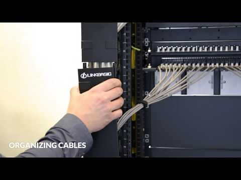 Cable management solutions for 19" rack cabinets