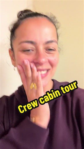 A quick and basic peek of a standard crew sharing cabin! It obviously looks a lot different to this when there’s 2 people sharing it and both have all their stuff inside, but clean and clear, it’s not so much but it’s home for 7 month ❤️ #crewcabin #cabintour #seafarer #sharingcabin #lifeatsea