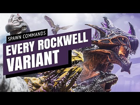 Ark: Genesis 2 Every Rockwell Variant & Spawn Commands