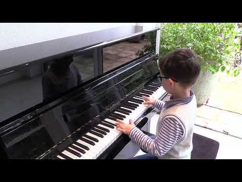 Piano enfant en maternelle - Élève 6 ans -"Air Tendre" - Felix Le Couppey - Ecole Bernachon